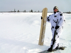 Как сделать лыжи для охоты своими руками