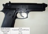 Пневматический пистолет с металическими пулями, к. 4.5 мм