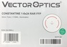 Загонник VectorOptic 1-8x24 FFP